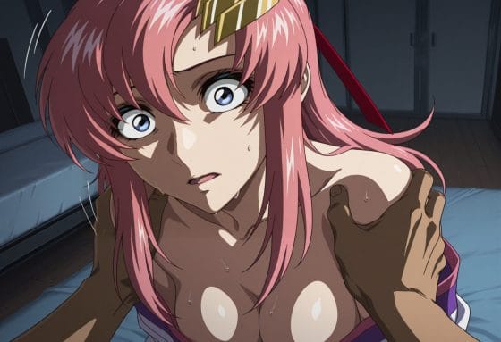 【エロ画像】種付けレイプpart142!ラクス・クラインが中年おじさんに押し倒されて種付けレイプされたり…他まとめ