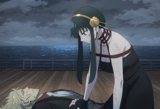 【スパイファミリー】キモジジイのエロ診察でイカされるヨル・フォージャー…!クルーズ船での戦いで弱ったところを漬け込まれて…