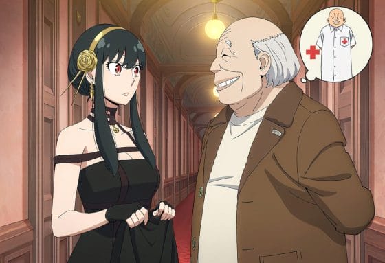 【スパイファミリー】キモジジイのエロ診察でイカされるヨル・フォージャー…!クルーズ船での戦いで弱ったところを漬け込まれて…