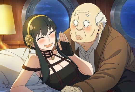 【スパイファミリー】キモジジイのエロ診察でイカされるヨル・フォージャー…!クルーズ船での戦いで弱ったところを漬け込まれて…
