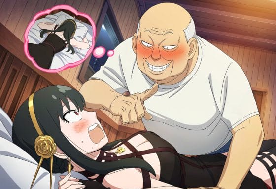 【スパイファミリー】キモジジイのエロ診察でイカされるヨル・フォージャー…!クルーズ船での戦いで弱ったところを漬け込まれて…